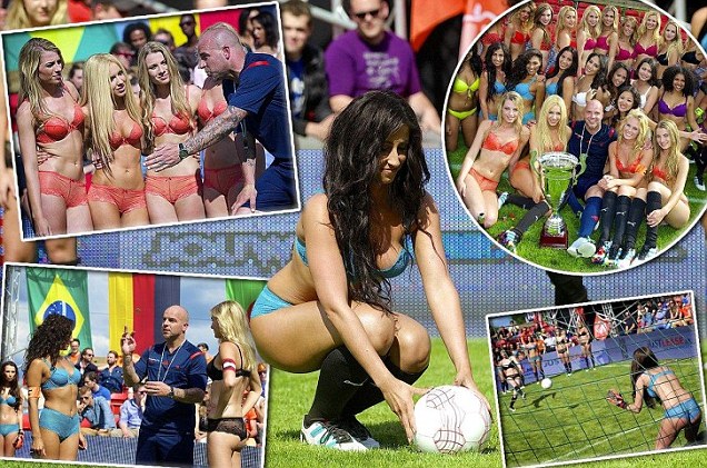 Belanda Kalahkan Spanyol di Piala Dunia Versi `Lingerie`